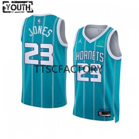 Maillot Basket Enfant Charlotte Hornets Kai Jones 23 Nike 2022-23 Jordan Edition Teal Swingman